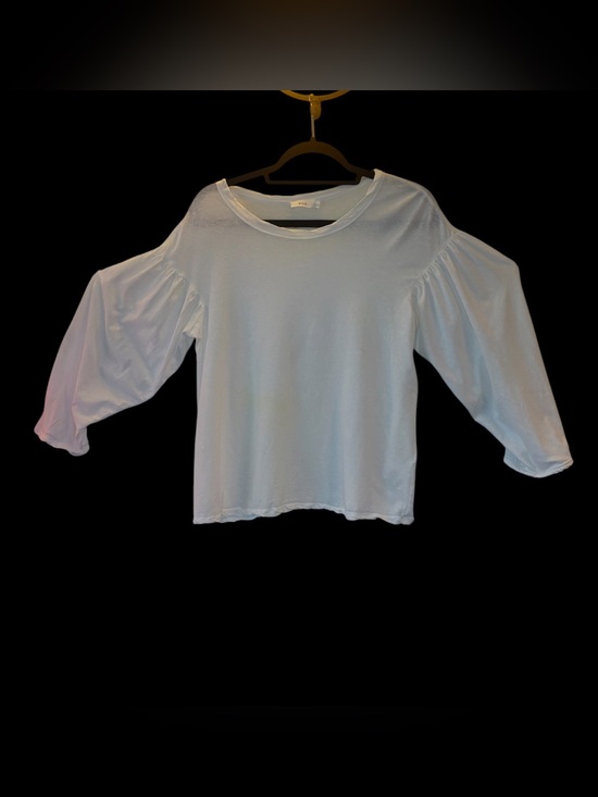 A.L.C. Tops - A.L.C. White Puff-Sleeve Women's t shirt